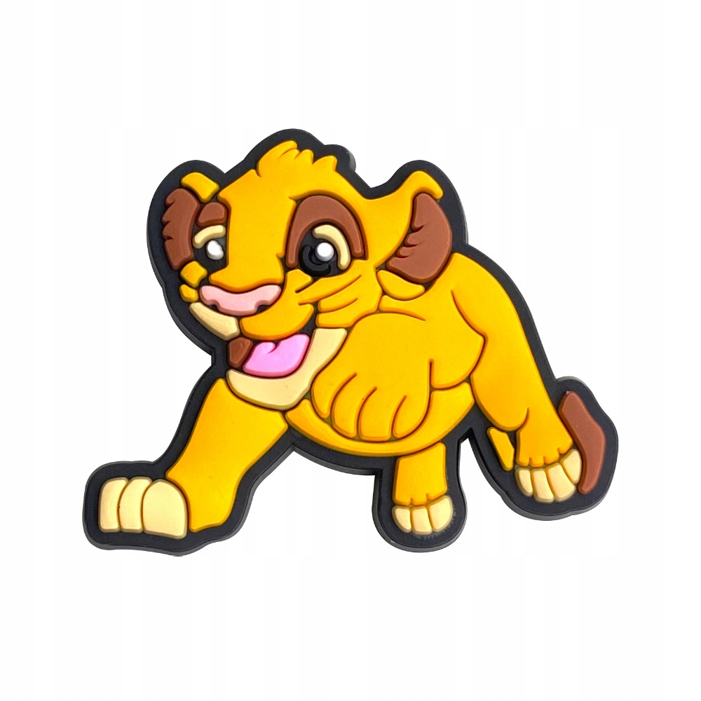 Przypinka Simba Król Lew do Crocs