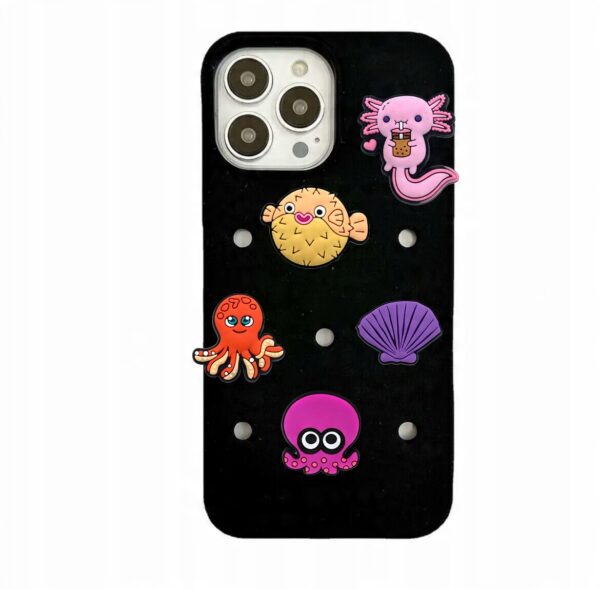 Przypinki do Crocs MORSKI ŚWIAT do butów telefonu torby zestaw 14 szt - obrazek 4