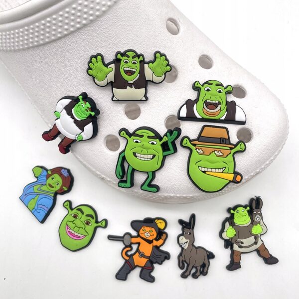 Przypinka Shrek do Crocs - obrazek 4