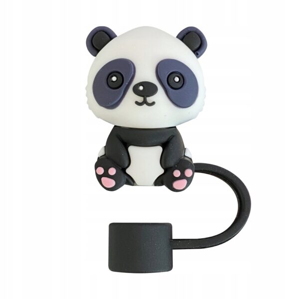 Silikonowa Nasadka na Słomkę Kubek Stanley PANDA 1 szt - obrazek 3