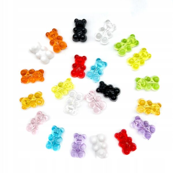 Przypinka Miś Haribo Żelki do Crocs butów klapków telefonu torebki plecaka - obrazek 4