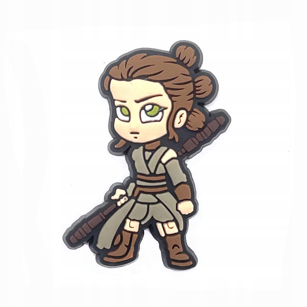 Przypinka Rey Skywalker Star Wars do Crocs