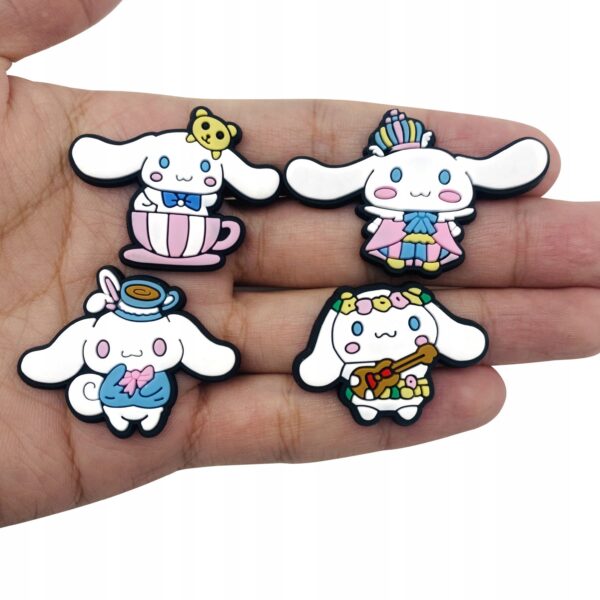 Przypinka Hippie Cinnamoroll Hello Kitty do Crocs - obrazek 2