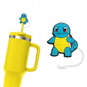 Silikonowa Nasadka na Słomkę Kubek Stanley POKEMON Squirtle 1 szt