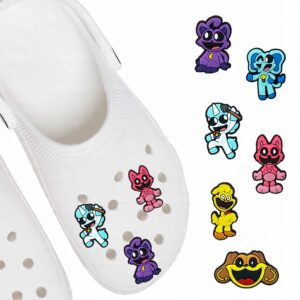 Przypinki do Crocs SMILING CRITTERS do butów telefonu torby zestaw 6 szt