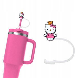 Silikonowa Nasadka na Słomkę Kubek Stanley HELLO KITTY 1 szt