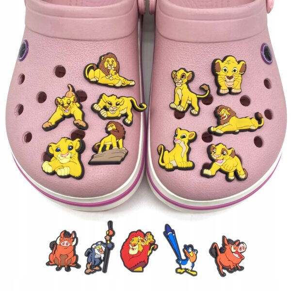 Przypinka Pumba Król Lew do Crocs | Oro Party - obrazek 3