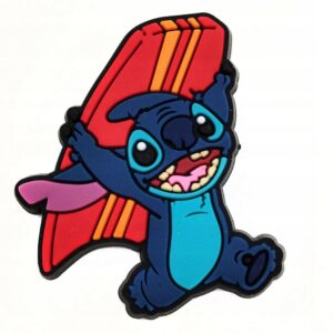 Przypinka Surfing Stitch Stich do Crocs | Oro Party