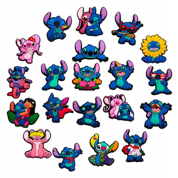 Przypinka Angel Andzia Stitch Stich do Crocs - obrazek 6