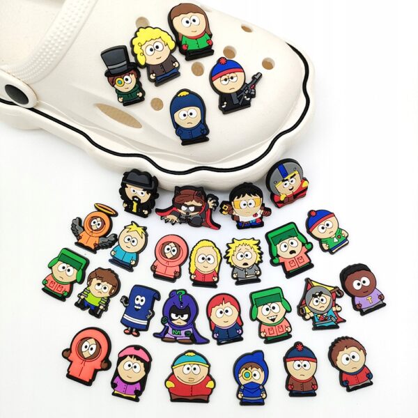 Przypinka South Park do Crocs butów klapków telefonu torebki plecaka torby - obrazek 5