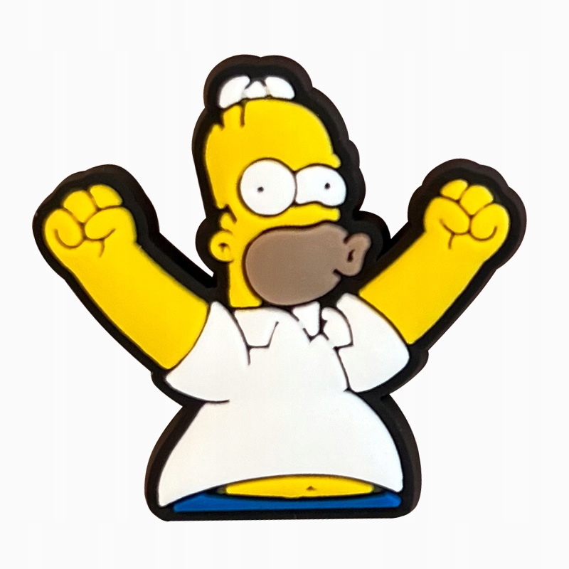 Przypinka Simpsonowie The Simpsons do Crocs butów klapków telefonu torebki