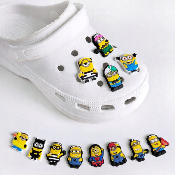 Przypinka Minionki do Crocs butów klapków telefonu torby torebki plecaki - obrazek 4