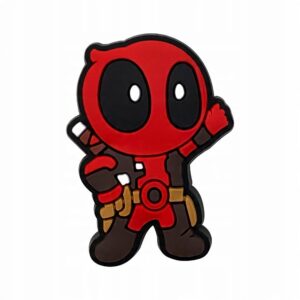Przypinka Deadpool do Crocs butów klapków telefonu torby torebki plecaki