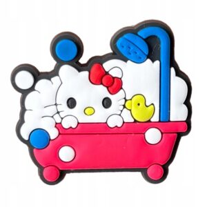 Przypinka Kąpiel Hello Kitty do Crocs | Oro Party