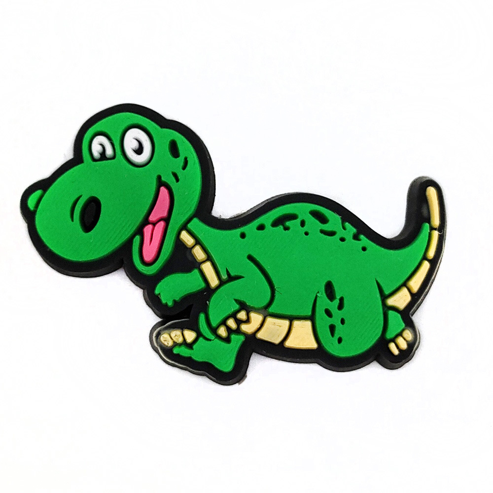 Przypinka Dinozaur do Crocs butów klapków telefonu torebki plecaka torby