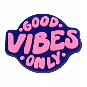 Przypinka Good Vibes Only do Crocs