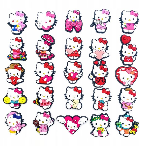 Przypinka Lato Hello Kitty do Crocs - obrazek 3