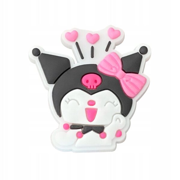 Przypinka Happy Kuromi Hello Kitty do Crocs