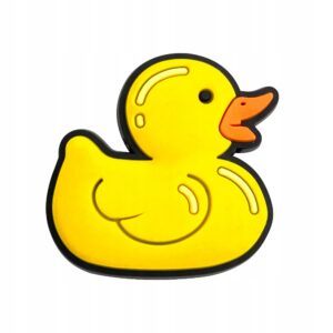 Przypinka Gumowa Kaczka Duck Kaczki do Crocs butów klapków telefonu torebki