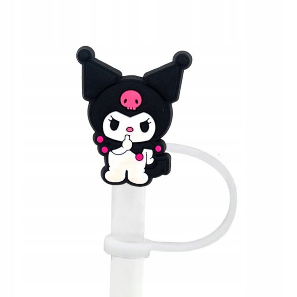Silikonowa Nasadka na Słomkę Kubek Stanley HELLO KITTY KUROMI 1 szt - obrazek 3