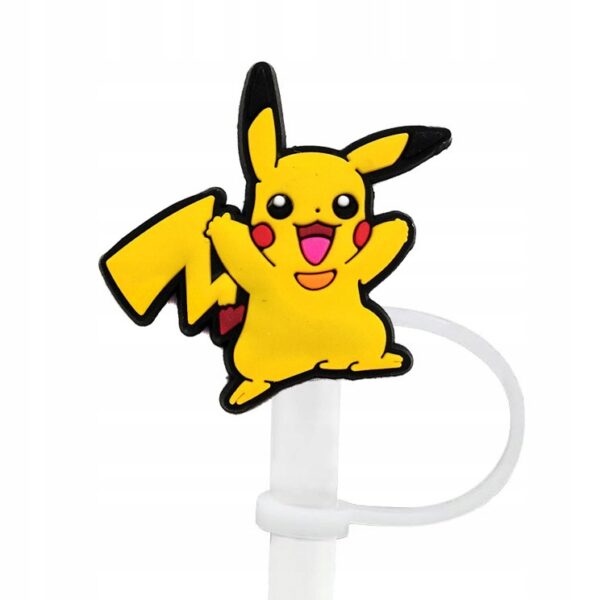 Silikonowa Nasadka na Słomkę Kubek Stanley POKEMON PIKATCHU 1 szt - obrazek 3