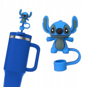 Silikonowa Nasadka na Słomkę Kubek Stanley LILO I STITCH ANGEL 1szt