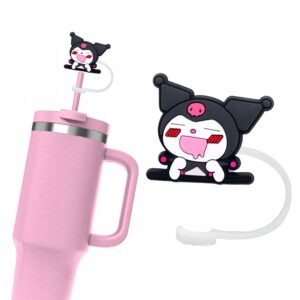 Silikonowa Nasadka na Słomkę Kubek Stanley HELLO KITTY KUROMI 1 szt