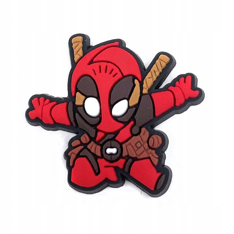 Przypinka Deadpool Marvel do Crocs