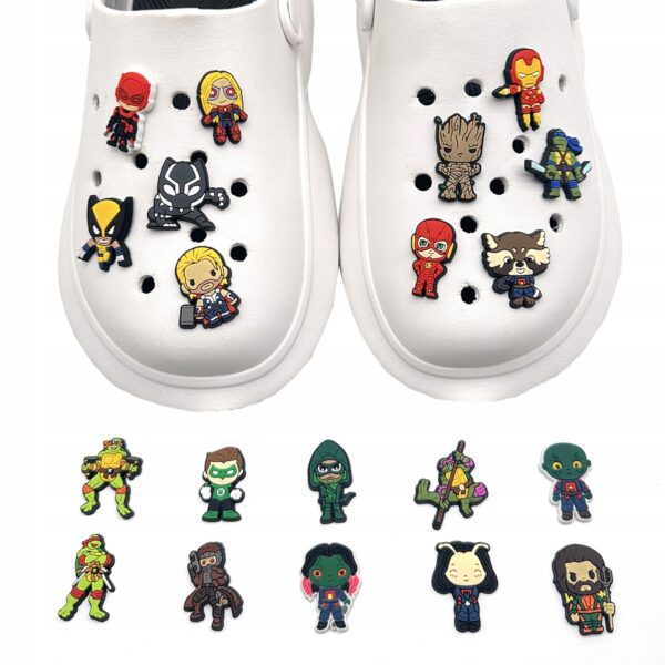 Przypinka Iron Man Marvel Avengers do Crocs - obrazek 11