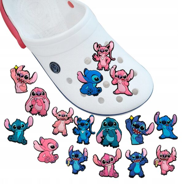 Przypinka Angel Andzia Stitch Stich do Crocs - obrazek 7