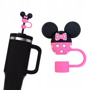 Silikonowa Zatyczka na Słomkę Kubek Stanley Disney Myszka Minnie 1szt