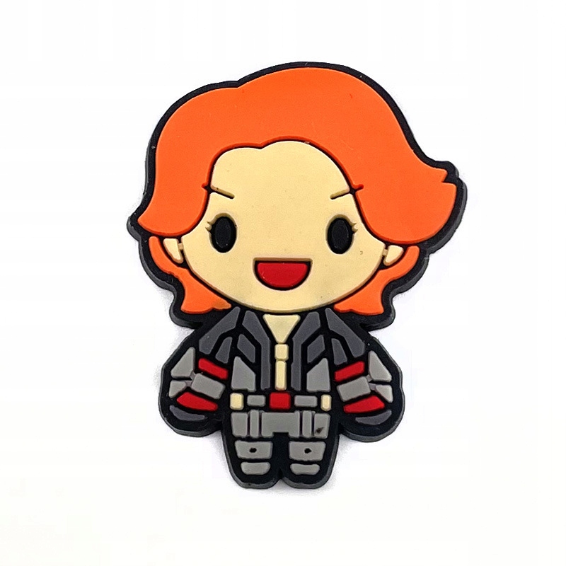 Przypinka Czarna Wdowa Marvel Avengers do Crocs