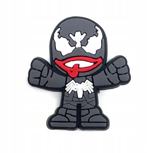 Przypinka Venom Marvel Avengers do Crocs