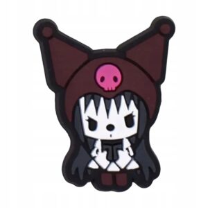 Przypinka Kuromi Girl Hello Kitty do Crocs | Oro Party