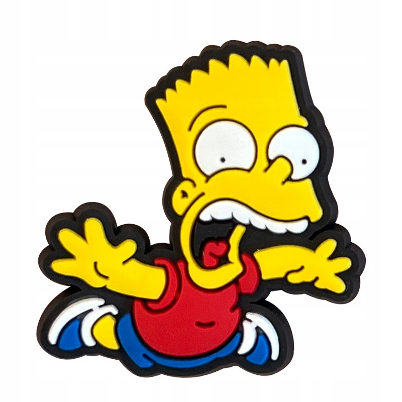 Przypinka Simpsonowie The Simpsons do Crocs butów klapków telefonu torebki
