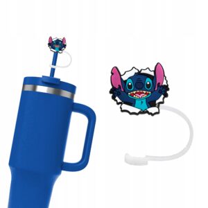 Silikonowa Nasadka na Słomkę Kubek Stanley LILO I STITCH 1 szt