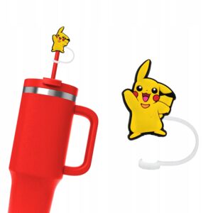 Silikonowa Nasadka na Słomkę Kubek Stanley POKEMON PIKATCHU 1 szt