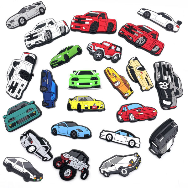 Przypinka Nissan Samochody Auta do Crocs - obrazek 3