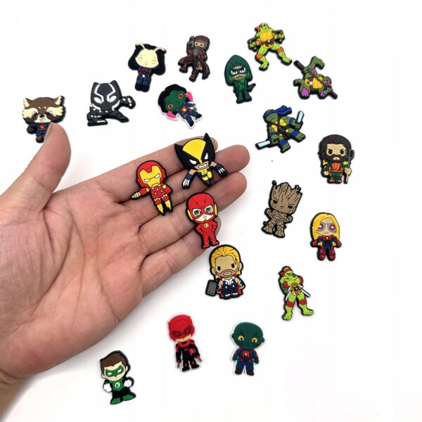 Przypinka Iron Man Marvel Avengers do Crocs - obrazek 8