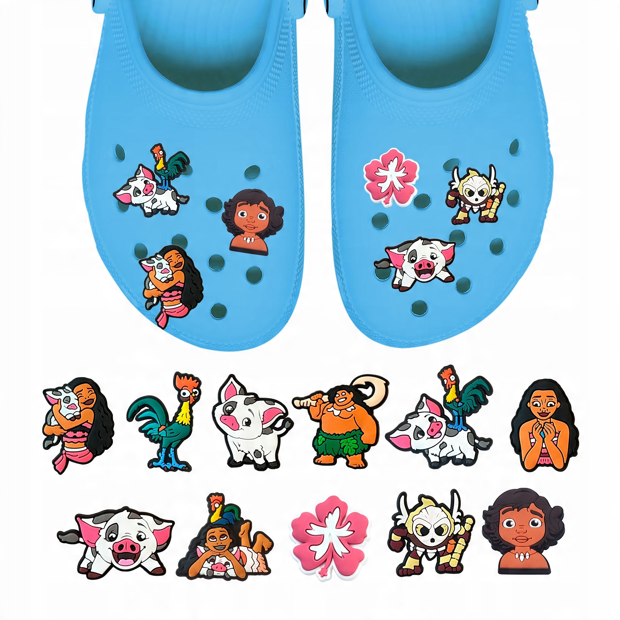Zestaw przypinek do butów Crocs VIANNA