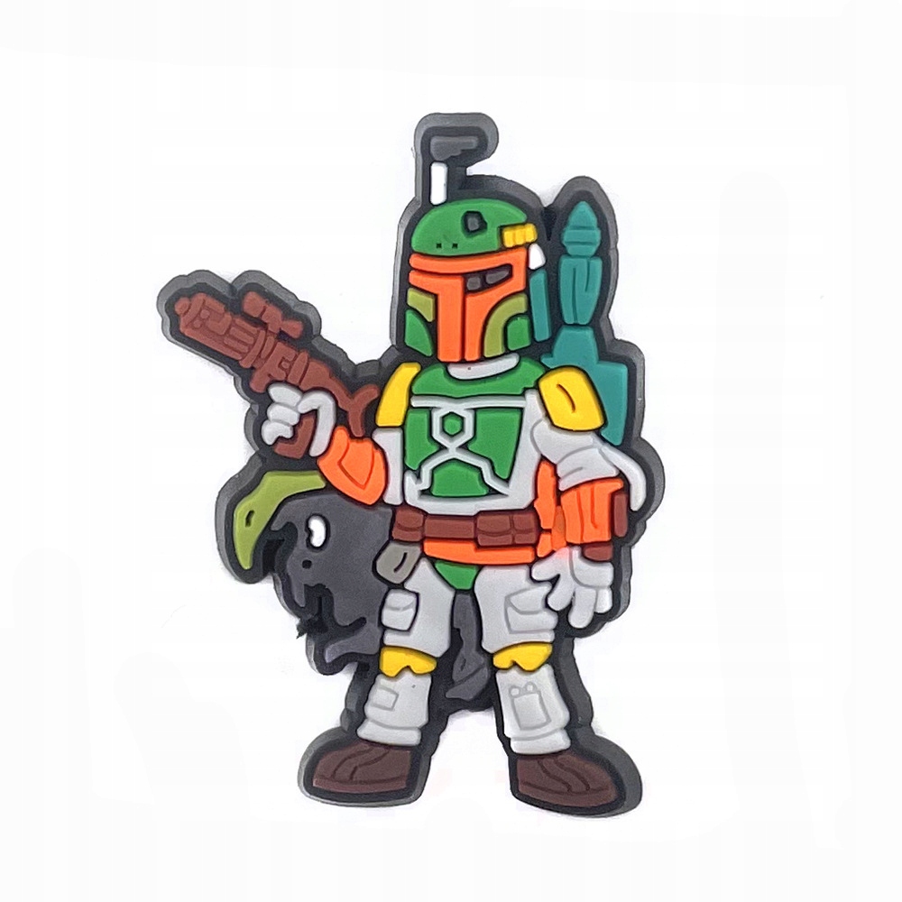 Przypinka Boba Fett Star Wars do Crocs