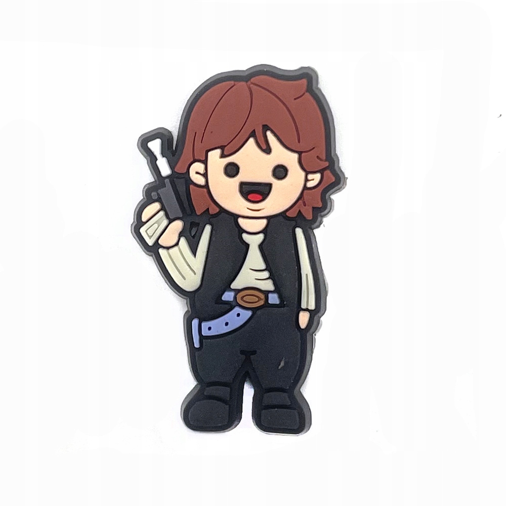Przypinka Han Solo Star Wars do Crocs