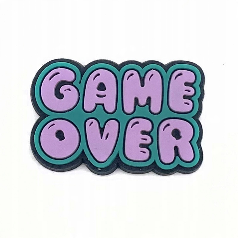 Przypinka Gaming Game Over do Crocs