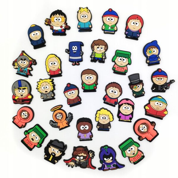 Przypinka South Park do Crocs butów klapków telefonu torebki plecaka torby - obrazek 4