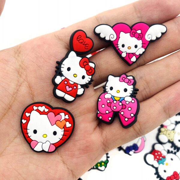 Przypinka Kokardka Hello Kitty do Crocs - obrazek 7