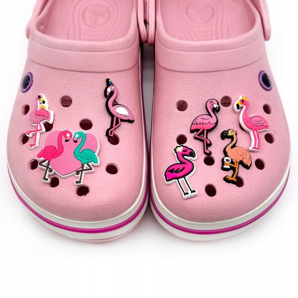 Przypinka Flaming Flamingi do Crocs - obrazek 5