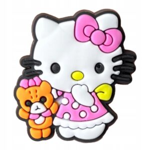 Przypinka Hello Kitty z maskotką do Crocs | Oro Party