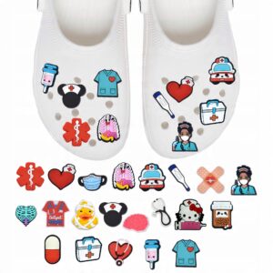 przypinki do butów Crocs medyczne 21 sztuk