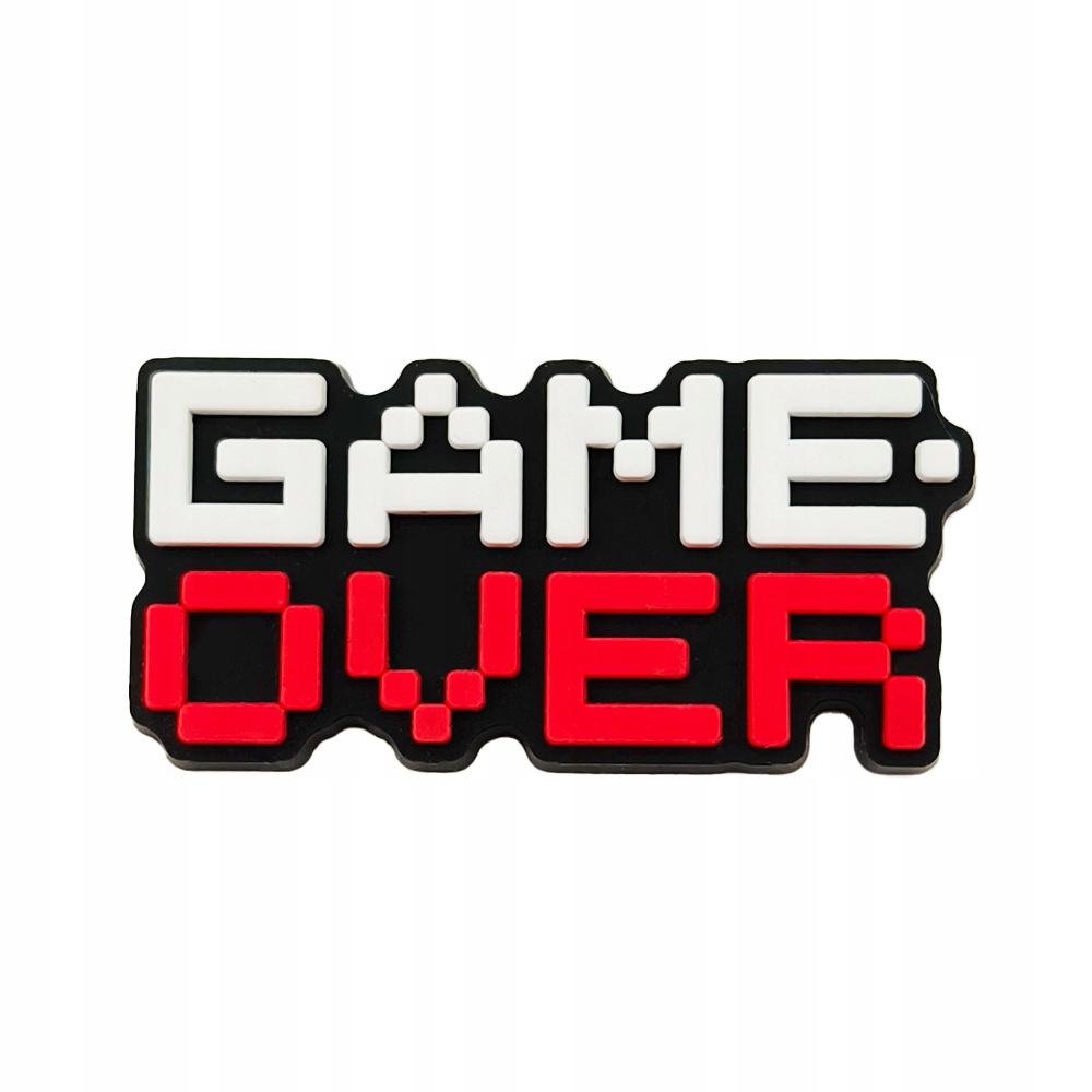 Przypinka Gaming Game Over do Crocs