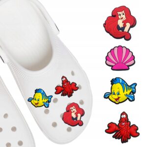 Zestaw przypinek do butów Crocs DISNEY MAŁA SYRENKA